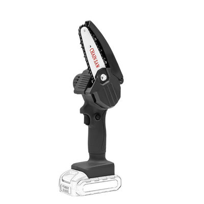 130mm Portable Electric Hand Chain Saw Cordless Mini Chainsaw for Wood Cutting DFG4563
