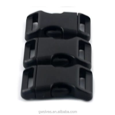 15mm/20mm Plastic Paracord Buckle with Curved Design and 5/8&quot; Side Release ' Needs