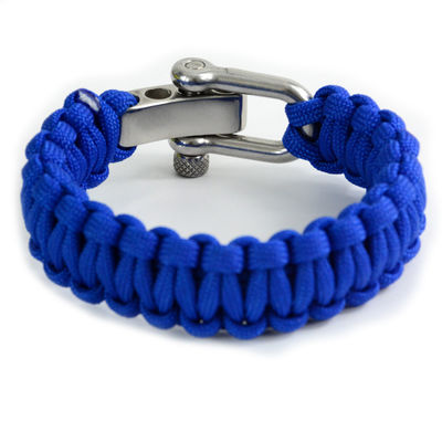 Custom Adjustable Paracord Survival Bracelet Perfect for Outdoor Survival Situations
