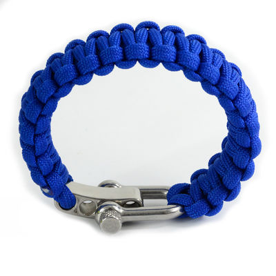 Custom Adjustable Paracord Survival Bracelet Perfect for Outdoor Survival Situations