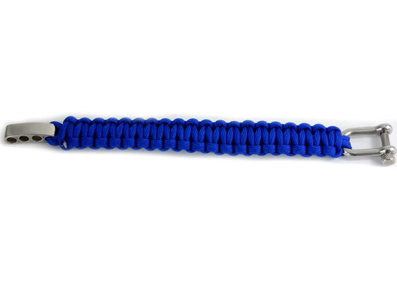 Custom Adjustable Paracord Survival Bracelet Perfect for Outdoor Survival Situations