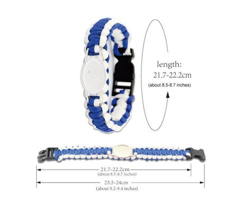 Fashion Bracelet Custom Fashion Handmade 550 Paracord Survival Bracelet