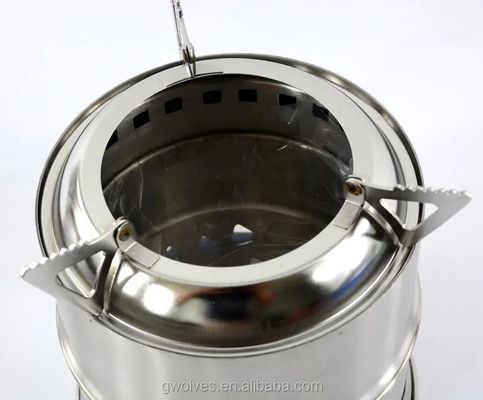 Shipping Cost Portable Wood Burning Stove for Outdoor Camping Windproof and Folding