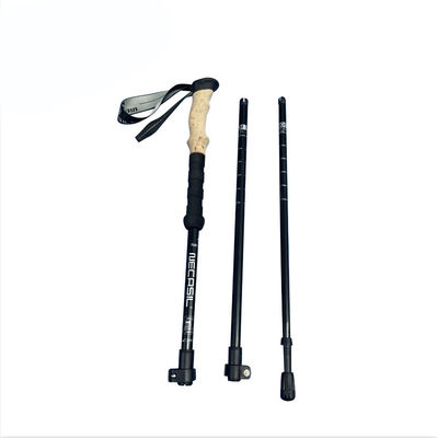 Outdoor Adventures and Hiking Adjustable Folding Trekking Pole Aluminum Walking Stick