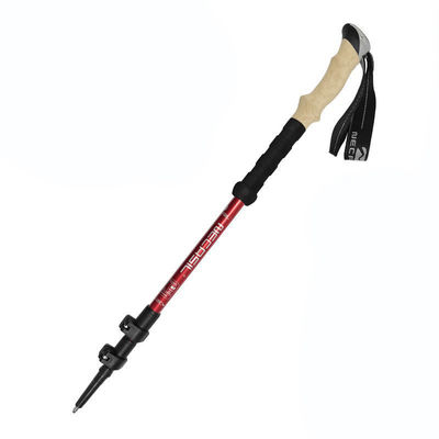 Outdoor Adventures and Hiking Adjustable Folding Trekking Pole Aluminum Walking Stick