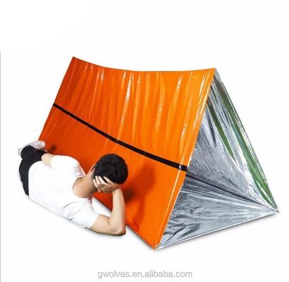 PE Portable Tent Outdoor Survival Emergency Tube Tent for Emergency Preparedness