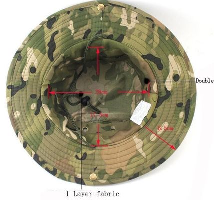 Unisex Nylon Boonie Cap for Outdoor Camping and Fishing Package Gross Weight 0.100kg