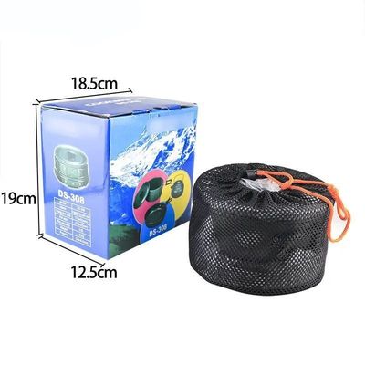 19x13x19cm Non-Stick Camping Cookware Set Portable Aluminum Mess Kit for Camping Cooking