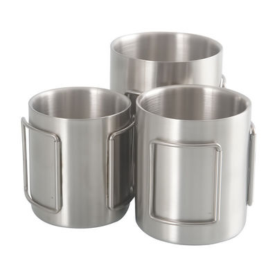 11X7.5X8cm Stainless Steel Travel Mug for Camping Insulated and Long Lasting