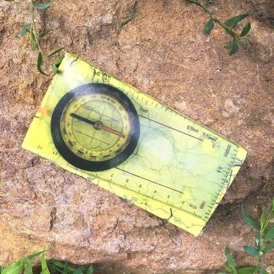 Portable Digital Magnetic Compass for Outdoor Mini Multifunction Camping Customizable