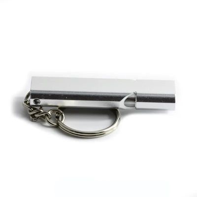 Outdoor Camping Double Tube High Frequency Aluminum Emergency Survival Rescue Whistle