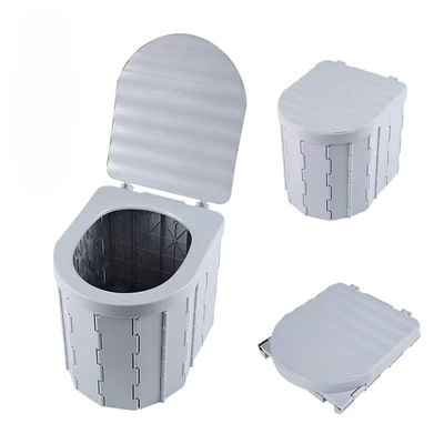 Foldable Travel Toilet for Easy Transport and Storage 33x30x28cm Convenient Design