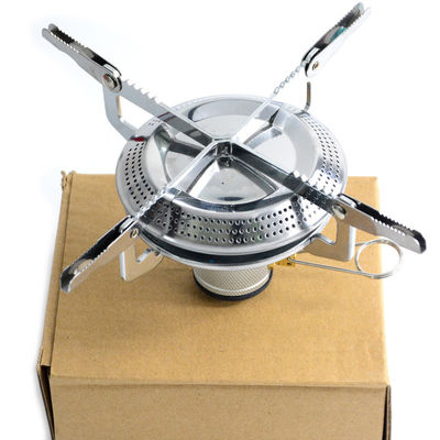 Outdoor Mini Camping Gas Stove with Stainless and Copper Portable Folding Gas Oven