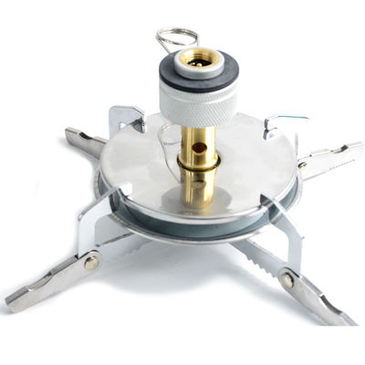 Outdoor Mini Camping Gas Stove with Stainless and Copper Portable Folding Gas Oven