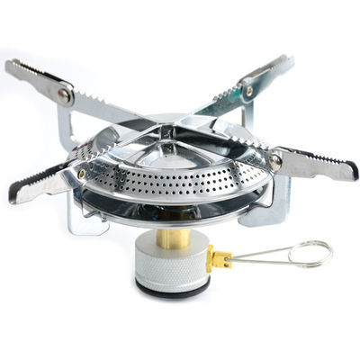 Outdoor Mini Camping Gas Stove with Stainless and Copper Portable Folding Gas Oven