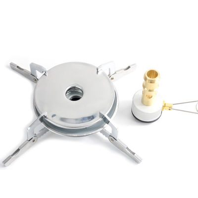 Outdoor Mini Camping Gas Stove with Stainless and Copper Portable Folding Gas Oven