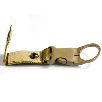 Outdoor Tactical Nylon Strap Keychain Water Bottler Holder Clip for Customized Request