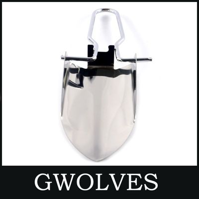 22.5X6.3cm Stainless Steel Folding Mini Garden Hand Shovel for Outdoor Survival Gear