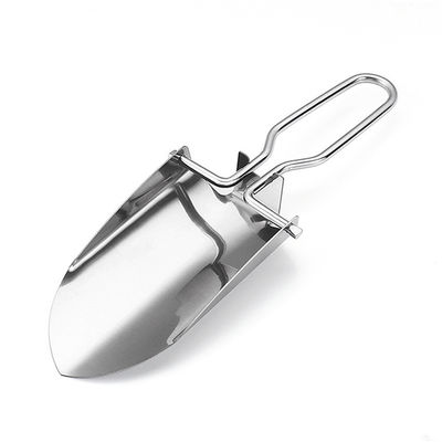 Mini Stainless Steel Folding Shovel Multi-functional for Camping and Gardening Needs