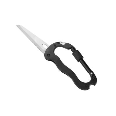 Outdoor Multifunction Folding Carabiner Knife Cutting Tool with Customization Options