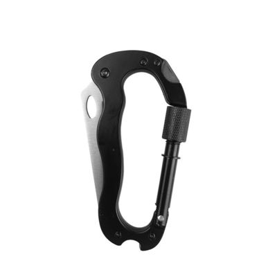 Outdoor Multifunction Folding Carabiner Knife Cutting Tool with Customization Options