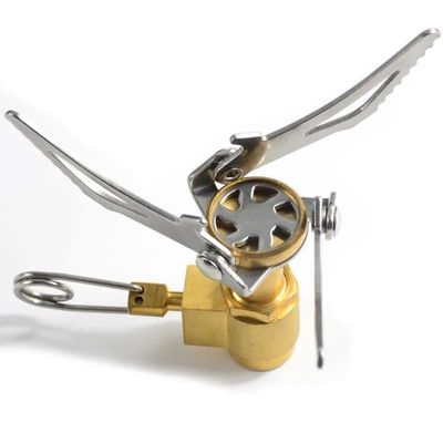 Portable Mini Gas Stove Safety Device High Pressure Protection for Outdoor Backpacking