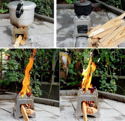 Convenient Wood Stove for Camping and Picnic Package Size 18.00cm * 16.00cm * 15.00cm