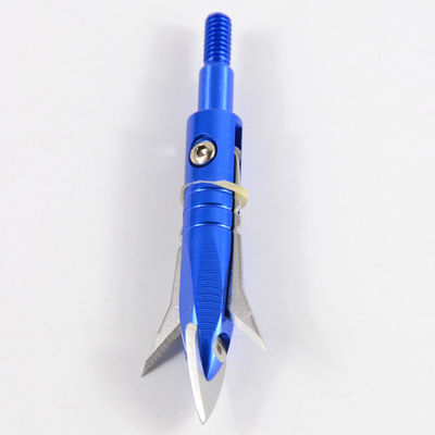 4.3X2.5cm Portable 100 Grain Metal Broadhead for Bow Archery Outdoor Hunting Arrow Head