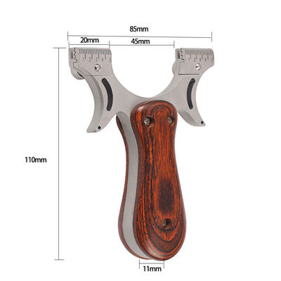 Outdoor Hunting Slingshot Stainless Steel Construction for Precise and Fast Shooting