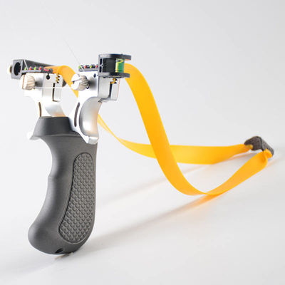 Conical Arrowhead Metal Hunting Slingshot with Laser Light Sight Powerful Shooting