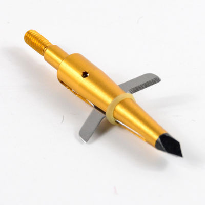 Bow Arrow Silver 100grain Hunting Broadhead Stainless Steel Arrow Head for Archery