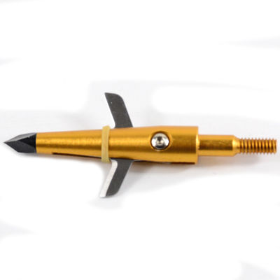 Bow Arrow Silver 100grain Hunting Broadhead Stainless Steel Arrow Head for Archery