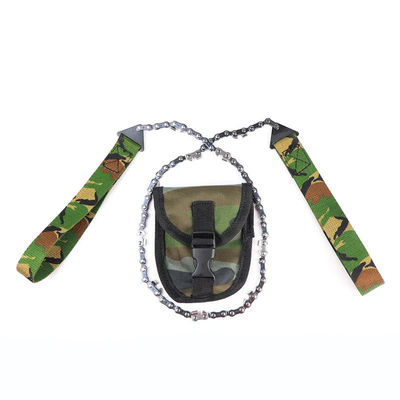 Portable Style Outdoor Camping Pocket Chain Saw 11 Teeth Hand Saw for Compact Storage