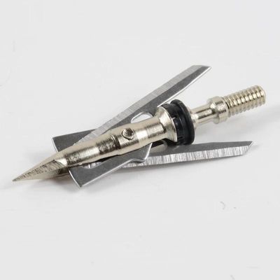 Metal Archery Broadhead Hunting Compound with 100 Grain Portable and Arrow Heads