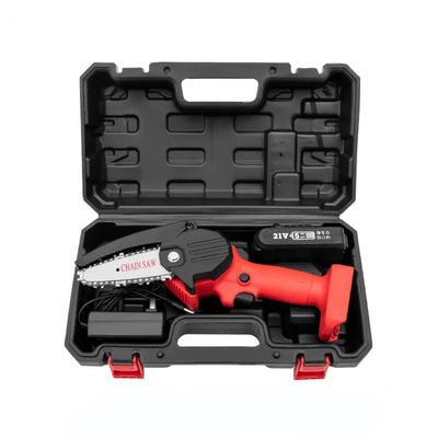 130mm Portable Electric Hand Chain Saw Cordless Mini Chainsaw for Wood Cutting DFG4563