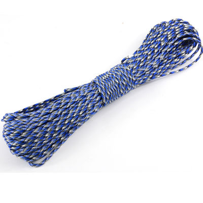 7 Inner Strand Standard 100FT Outdoor Gear 550 Paracord 4mm Polyester Parachute Cord Rope