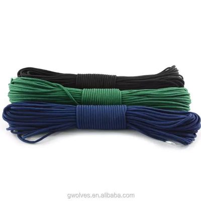 100FT 7 Inner Cores 550lbs Polyester 4mm Paracord PB0056 Customizable for Your Market