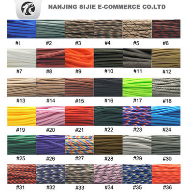Typeiii 550 Polyester 4mm Paracord with 7 Inner Strand 100FT