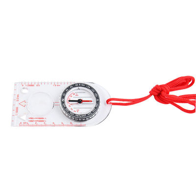Outdoor Multifunctional Ruler Map Compass for Backpacking and Camping Gear