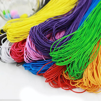 3mm Diameter High Strength Black Elastic Bungee Cord Rope for Heavy-duty Applications