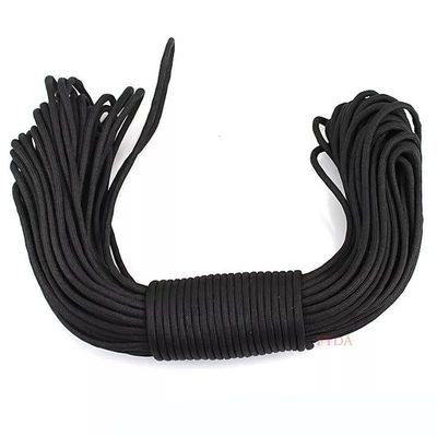 100FT 4mm 7 Cores Parachute Cord Survival Polyester 550 Paracord Rope and Versatile