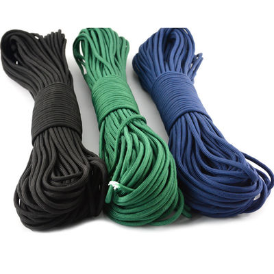 100FT 4mm 7 Cores Parachute Cord Survival Polyester 550 Paracord Rope and Versatile