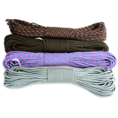 PB5628 1000FT 550 Paracord Typeiii 4mm Polyester Parachute Cord Rope with 7 Inner Strand