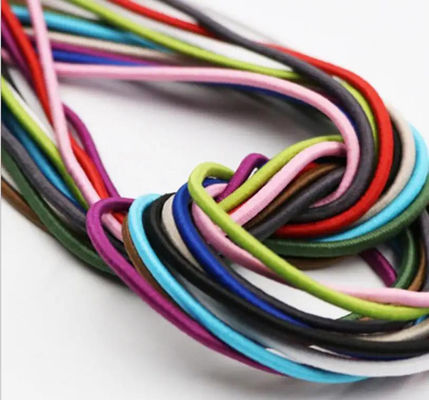 High Strength Elastic Bungee Shock Cord 4mm 5mm Black Bungee Rope Durable and Flexible