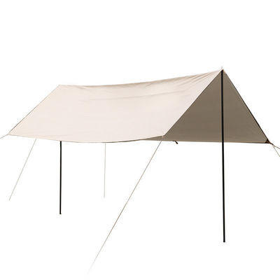 Outdoor Polyester Camping Tarp Tent with Silver Coating and Single Skin Structure