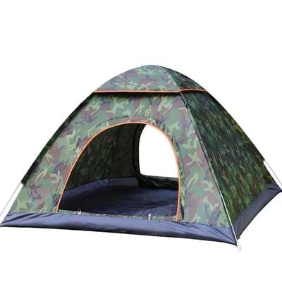 Green Outdoor Waterproof Portable Beach Pop up Camping Tent with Customization Option