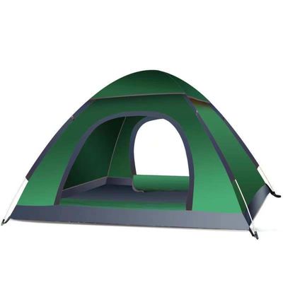 Green Outdoor Waterproof Portable Beach Pop up Camping Tent with Customization Option