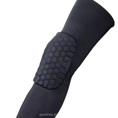 Breathable Sport Knee Pad Polyester Knee Brace Support Compression Leg Honeycomb Sleeve