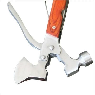 Multifunctional Pocket Camping Hammer Axe Stainless Steel Hand Tool with DFG456 Design