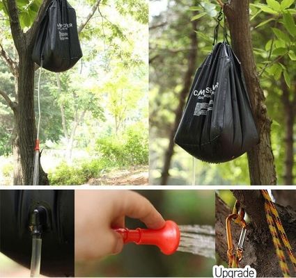 Customized PVC Waterproof Solar Shower for Camping Portable and Waterproof Design